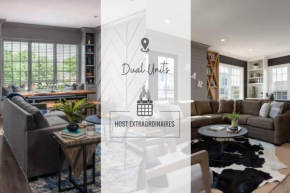 Two Beautiful Homes - Walkable to Geodis